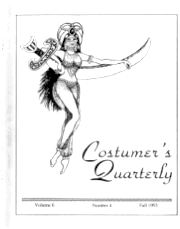 Costumers Quarterly Vol 6 No 4